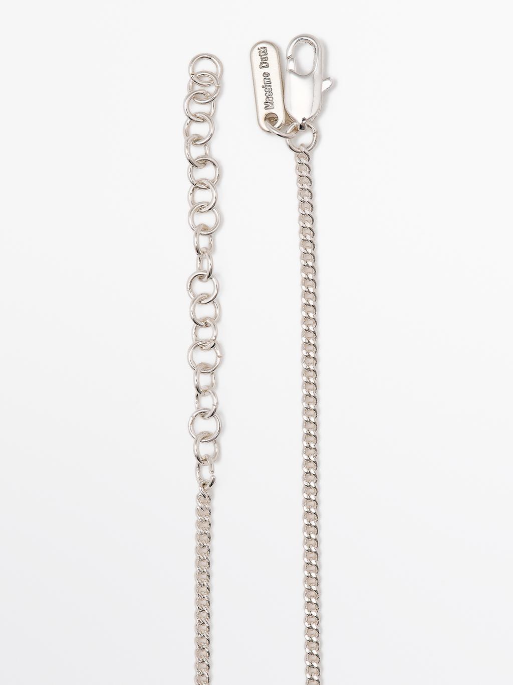 Necklace with ceramic pendant