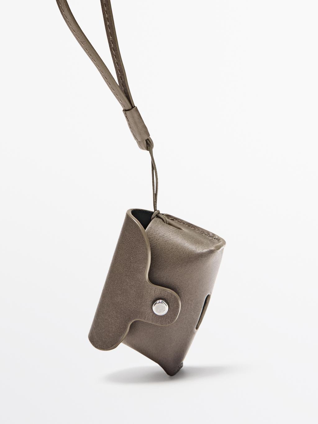 Nappa leather AirPods case