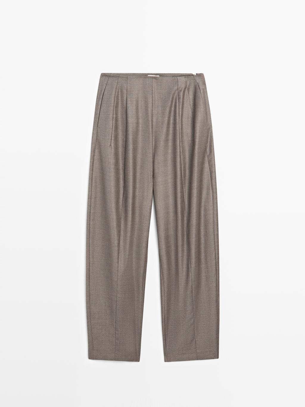 Tailored balloon fit trousers - LIMITED