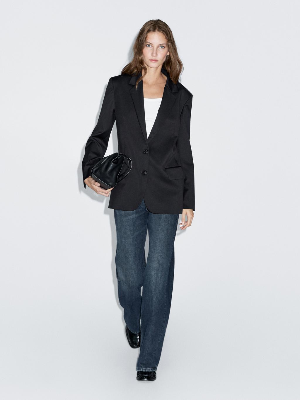 100% extra fine two-button blazer