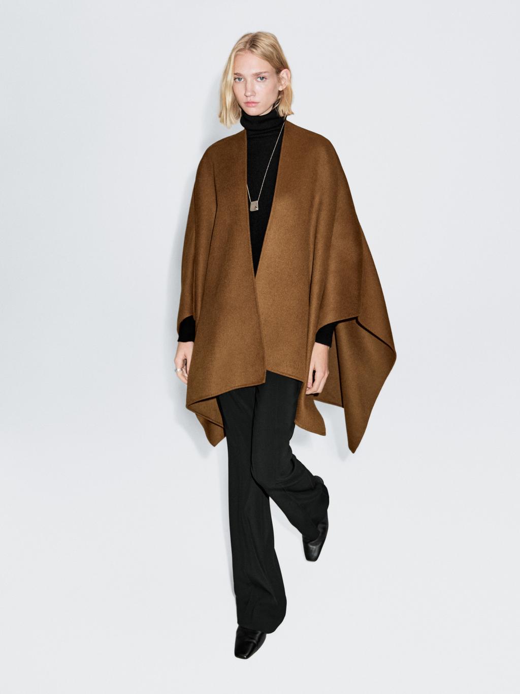 Wool blend Cape