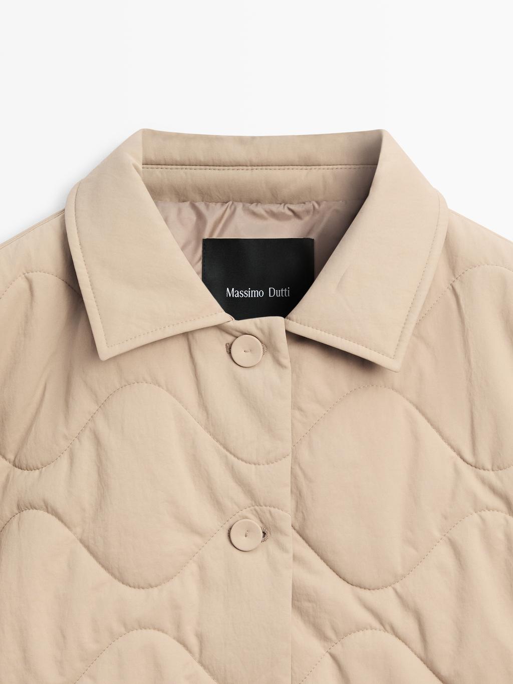 Jacket with seam details