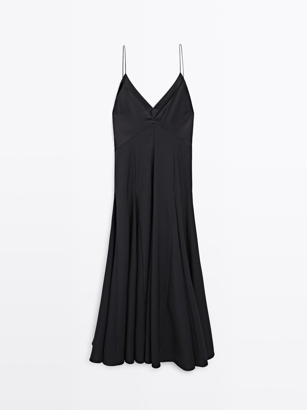 Long godet dress - STUDIO