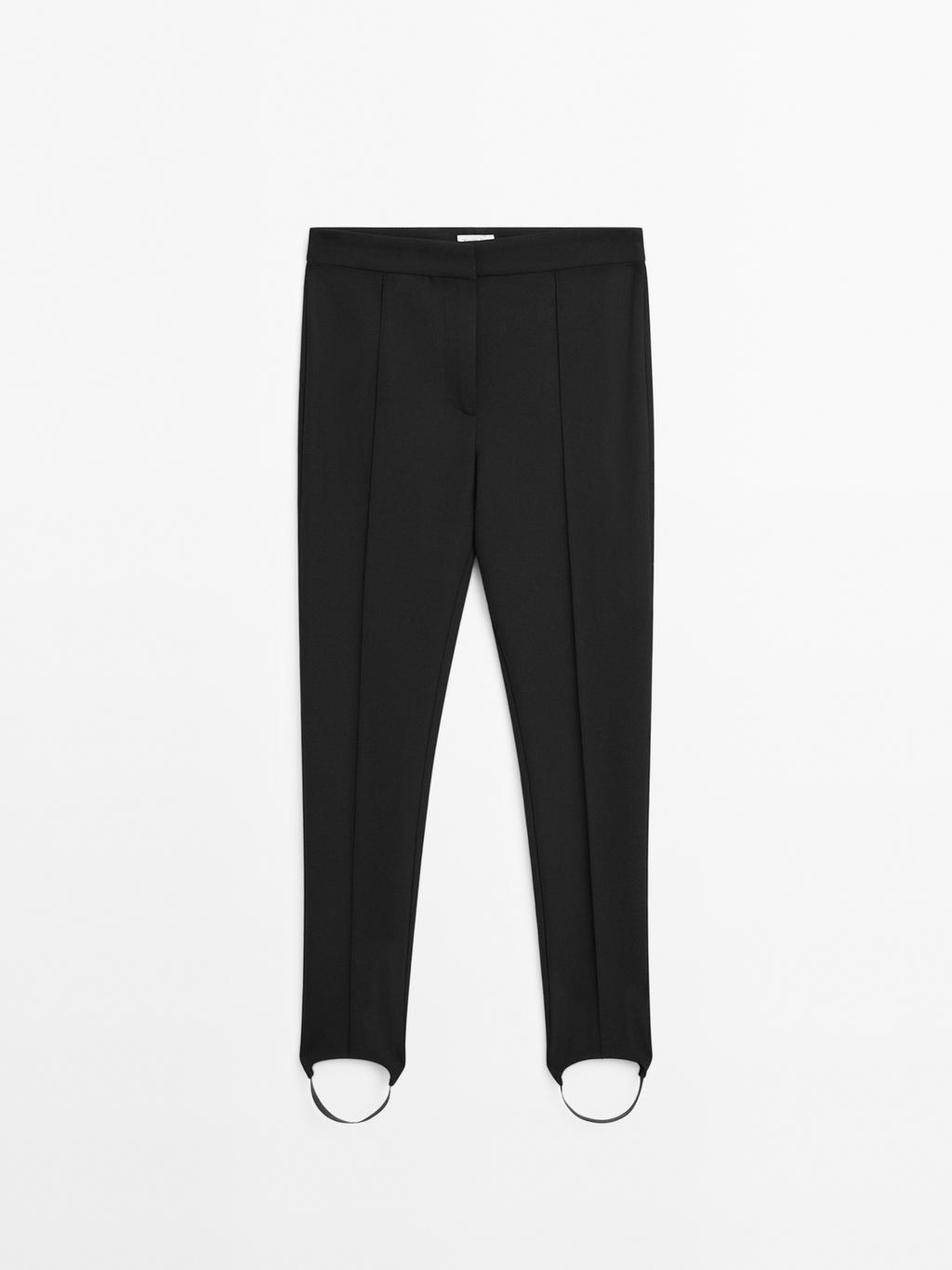 Fitted trousers with elasticated hems - STUDIO