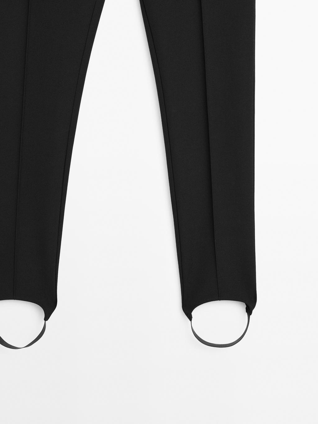 Fitted trousers with elasticated hems - STUDIO
