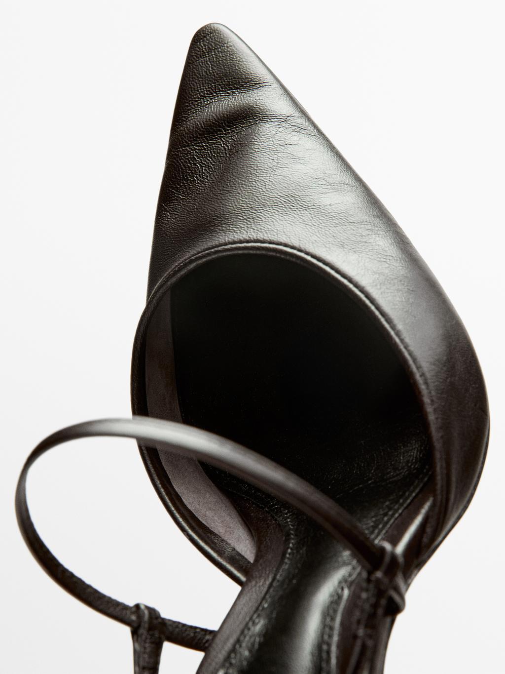 Heeled slingback shoes - Studio