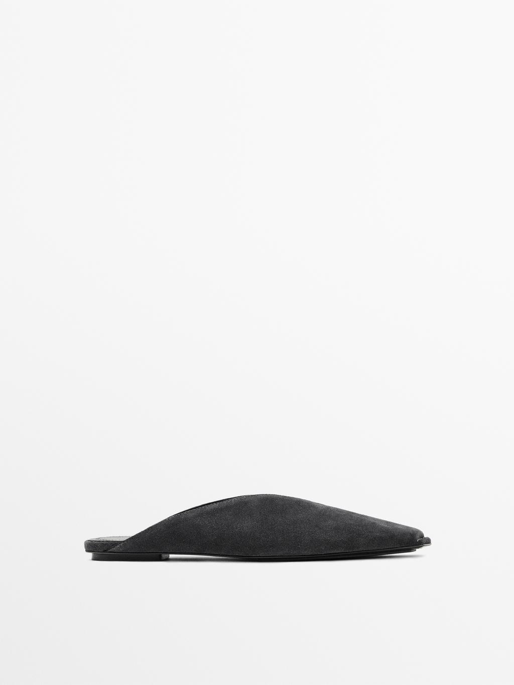 Leather slingback shoes - LIMITED