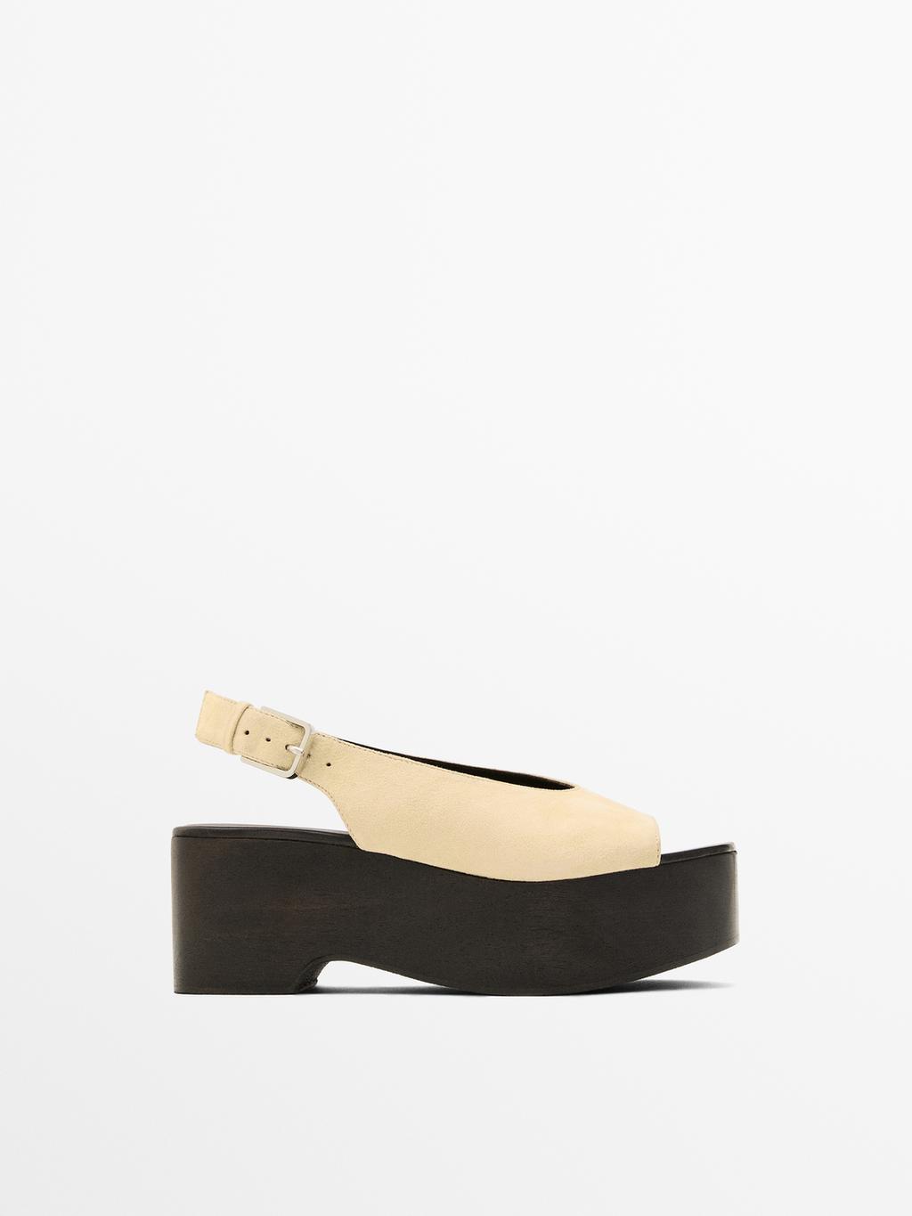Wooden mule wedges